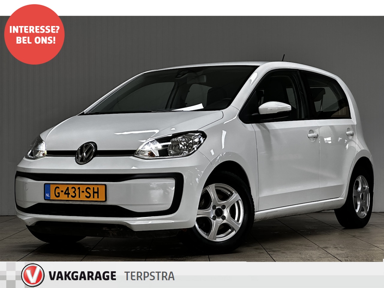 Volkswagen Up! - 1.0 BMT move up!/ 5-Drs/ 14'' LMV/ Airco/ Maps + More/ Elek. pakket/ Isofix/ Bluetooth/ AU - AutoWereld.nl