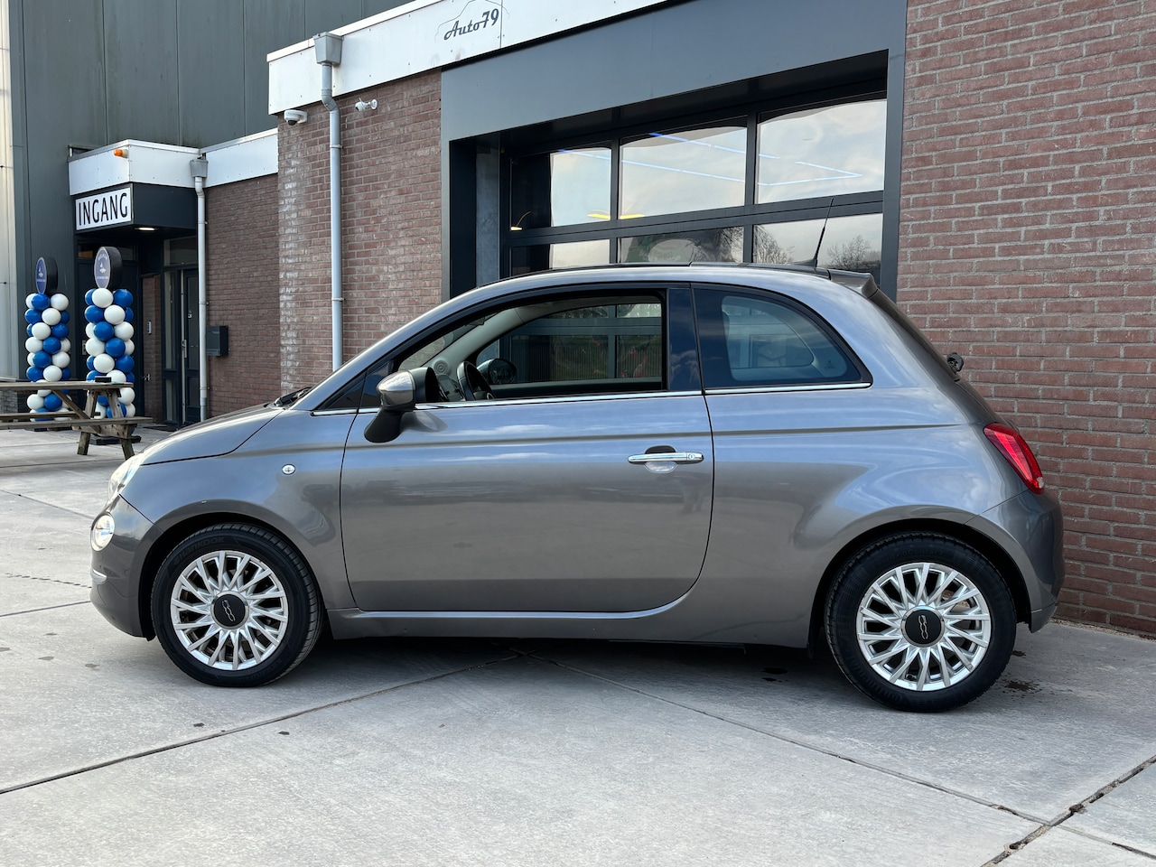 Fiat 500 - 0.9 TwinAir Turbo Lounge | Navi. Airco. Pano. Goed onderhouden.