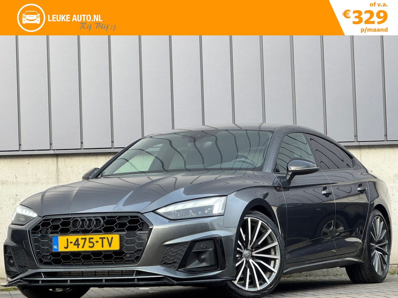 Audi A5 Sportback - 40 TFSI 190PK 3X S-Line Black Edition Camera Apple-Carplay - AutoWereld.nl