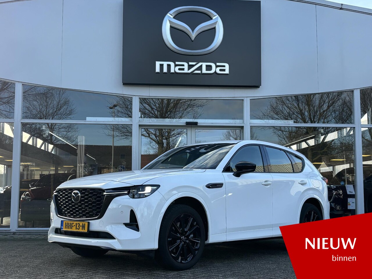Mazda CX-60 - 2.5 e-SkyActiv PHEV Homura NL-Auto, 1e Eig.,Trekhaak, Navigatie, Apple Carplay / Android A - AutoWereld.nl