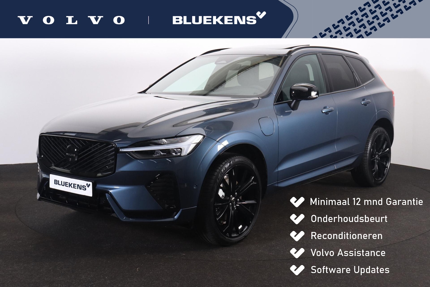 Volvo XC60 - T8 Recharge AWD Ultra Black Edition - Panorama/schuifdak - IntelliSafe Assist & Surround - - AutoWereld.nl