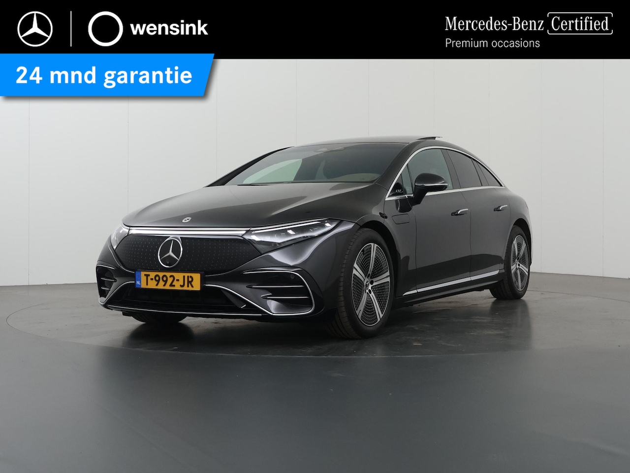 Mercedes-Benz EQS - 580 4MATIC AMG Line 108 kWh | Luchtvering | Panoramadak | Keyless | Stoelventilatie | Trek - AutoWereld.nl