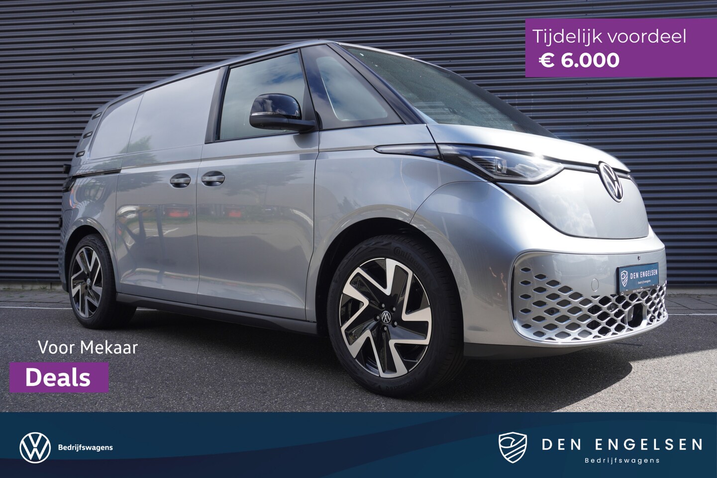 Volkswagen ID. Buzz Cargo - ID. Buzz Cargo 340 pk 4-Motion Bulli Edition,  Achteruitrijcamera, Bijrijdersstoel, Naviga - AutoWereld.nl