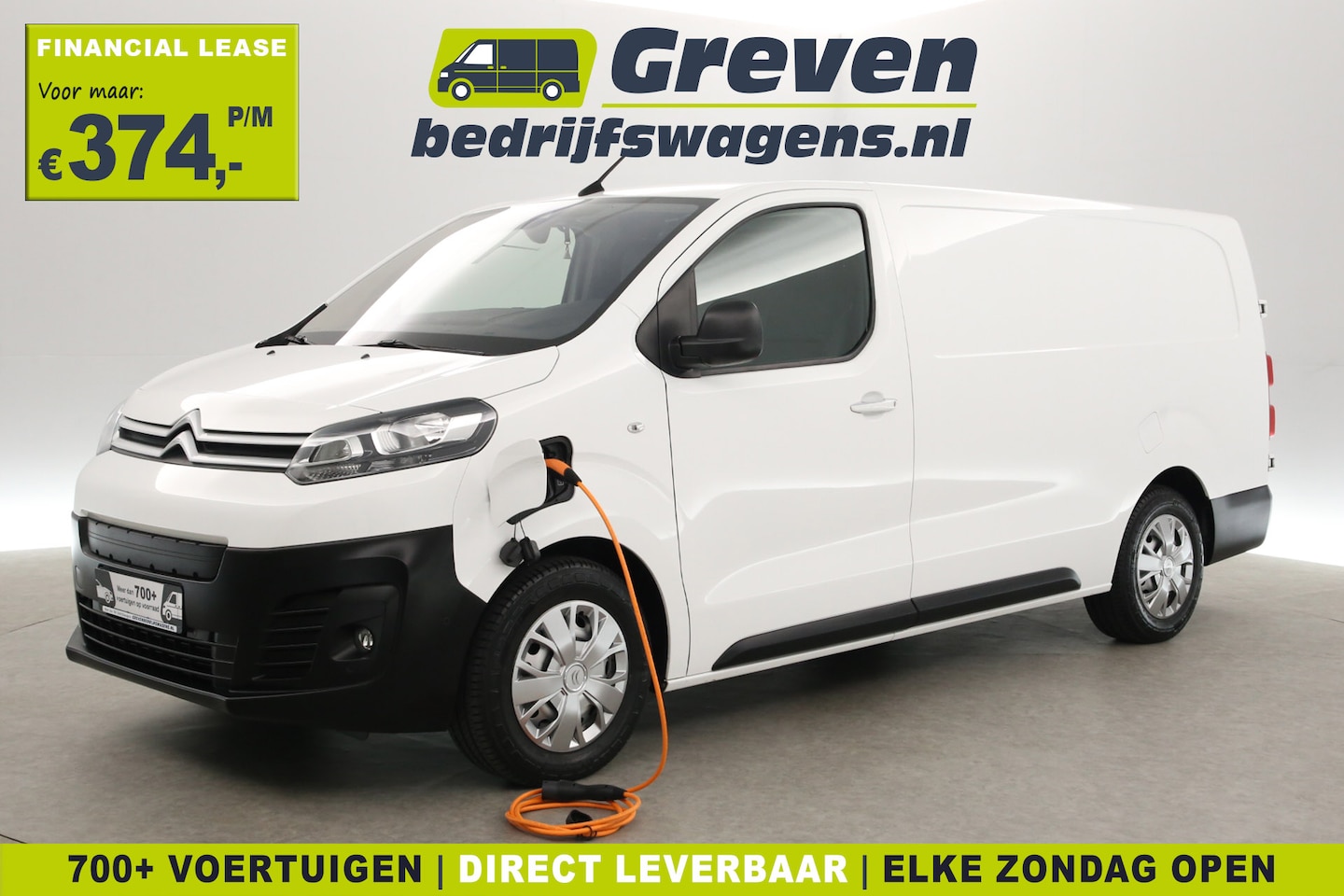 Citroën ë-Jumpy - eJumpy L3H1 75kWh | SOH 93% | Snelladen | Airco | Cruise | Camera | 3-Zits | Carplay | Nav - AutoWereld.nl