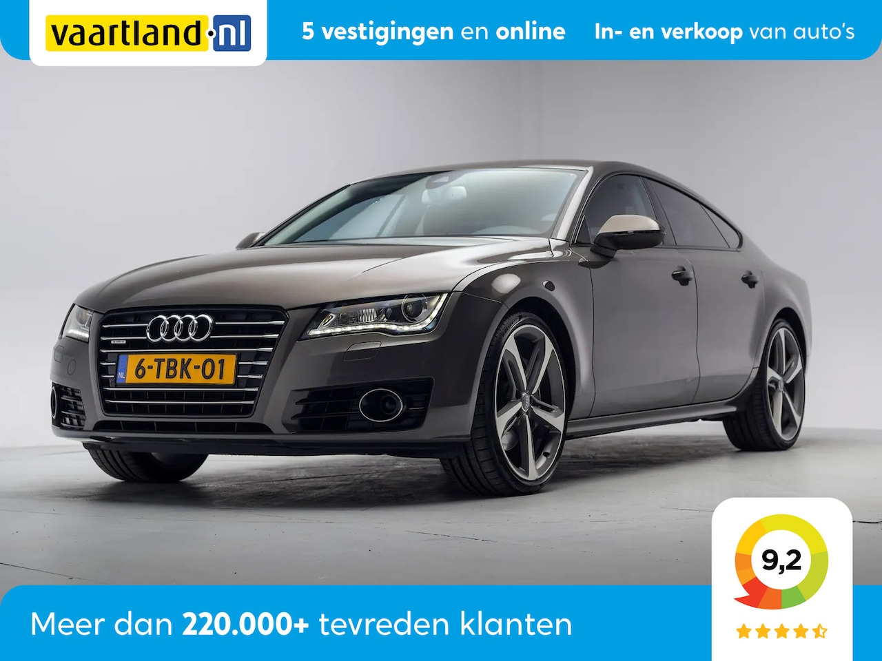 Audi A7 - 3.0 TFSI Quattro Pro-Line pus [ Stoelverwarming/verkoeling Camera Memory seats] - AutoWereld.nl