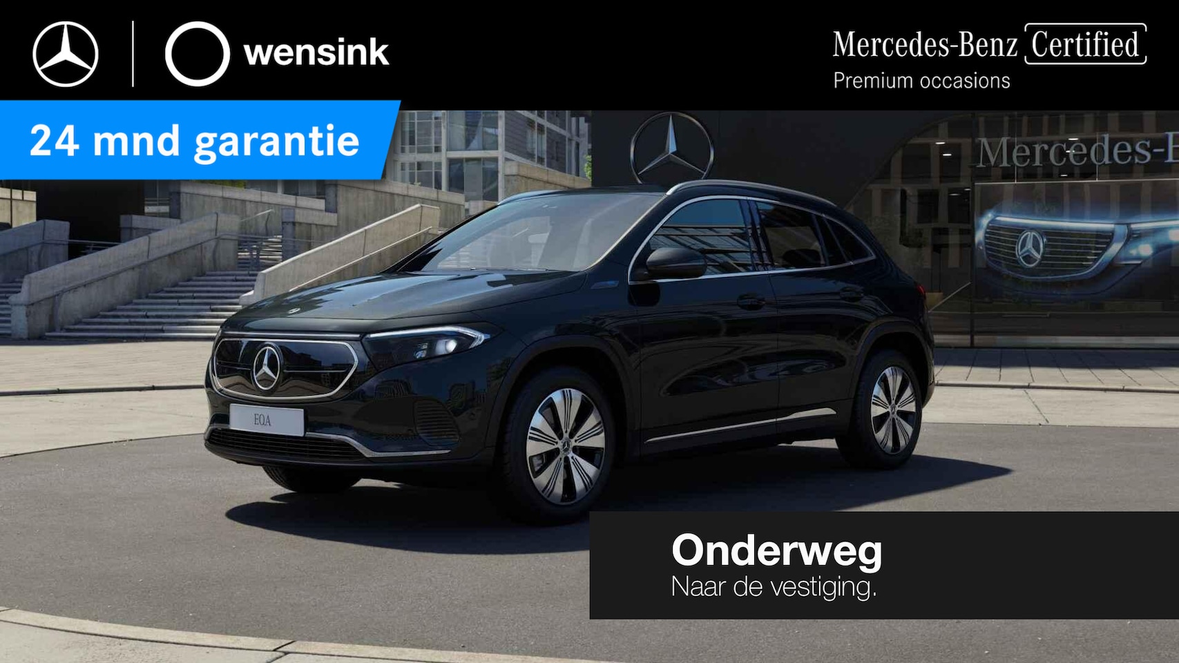 Mercedes-Benz EQA - 250 Business Solution Luxury 67 kWh | Achteruitrijcamera | Stoelverwarming | Sfeerverlicht - AutoWereld.nl