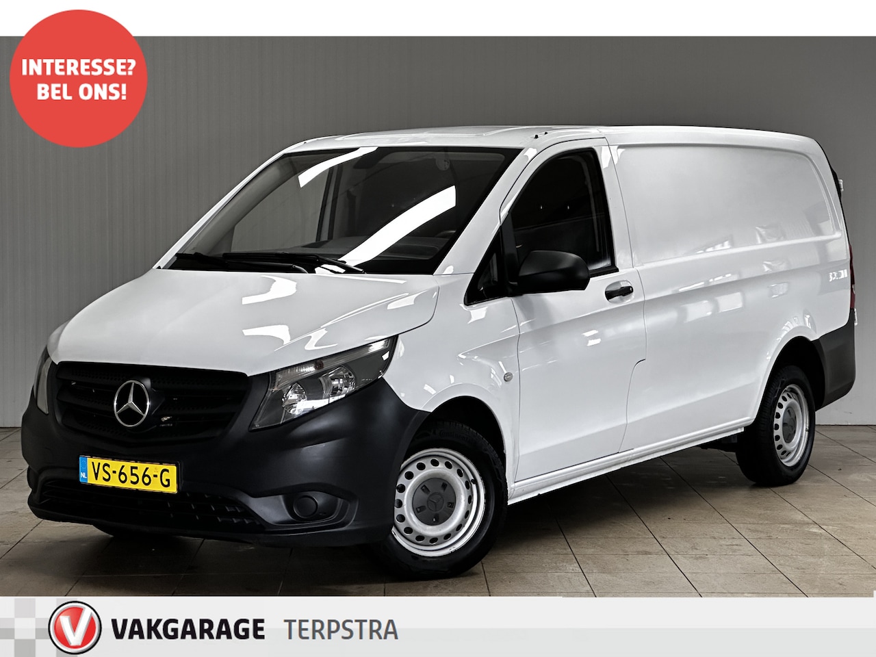 Mercedes-Benz Vito - 111 CDI Lang/ Trekhaak/ Zij-Schuifdeur rechts/ Cruise/ Media-Scherm/ Bluetooth/ 6-Bak/ Dag - AutoWereld.nl
