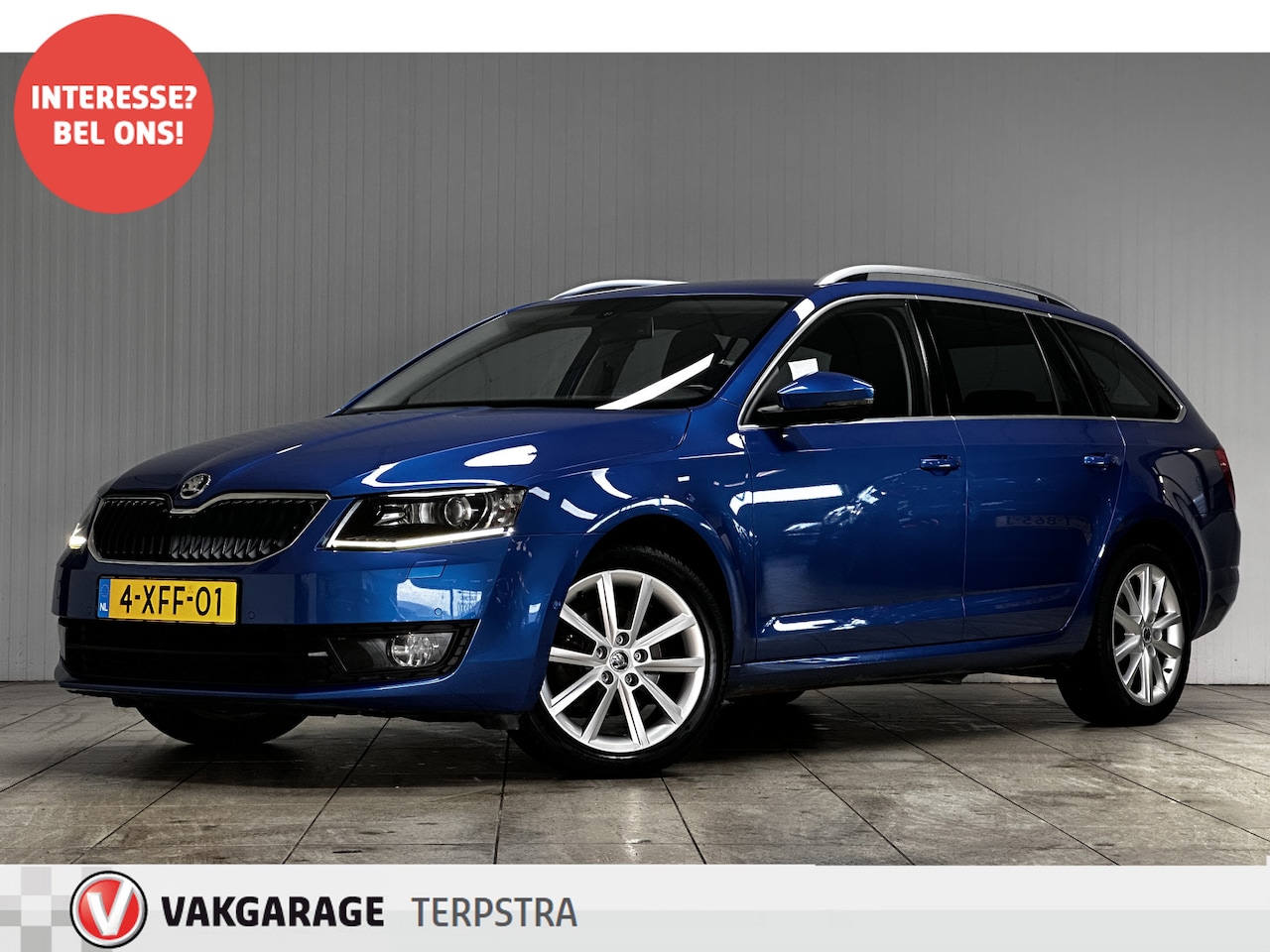 Skoda Octavia Combi - 1.4 TSI Greentech Elegance Businessline/ Automaat/ Trekhaak/ 17'' LMV/ Audio-Premium/ Spor - AutoWereld.nl