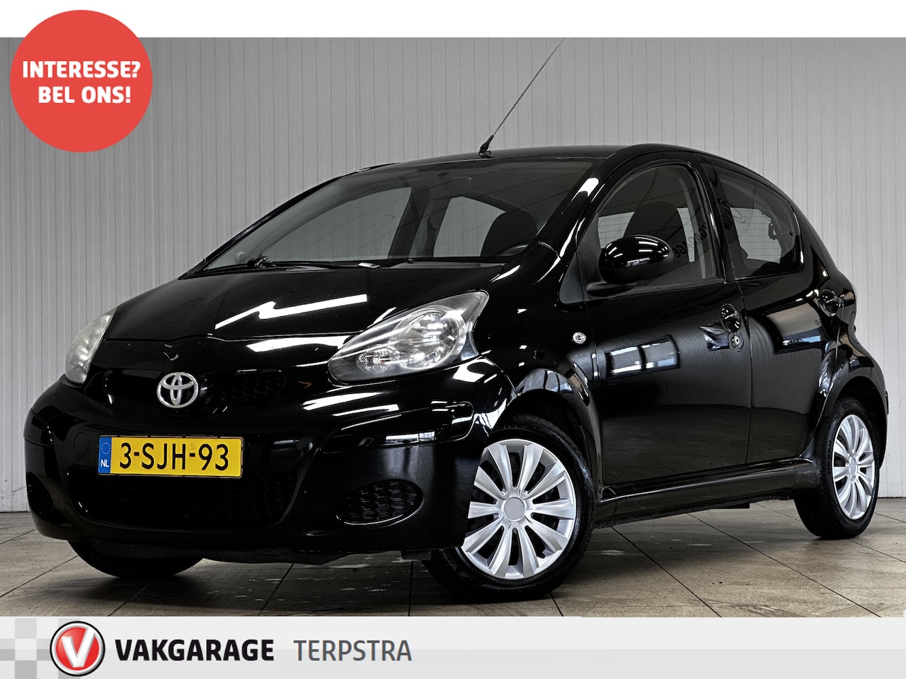Toyota Aygo - 1.0-12V Access/ 5-Drs/ Airco/ C.V. Afstand/ Elek. ramen/ Isofix/ Radio-CD AUX/ Deelbare ac - AutoWereld.nl