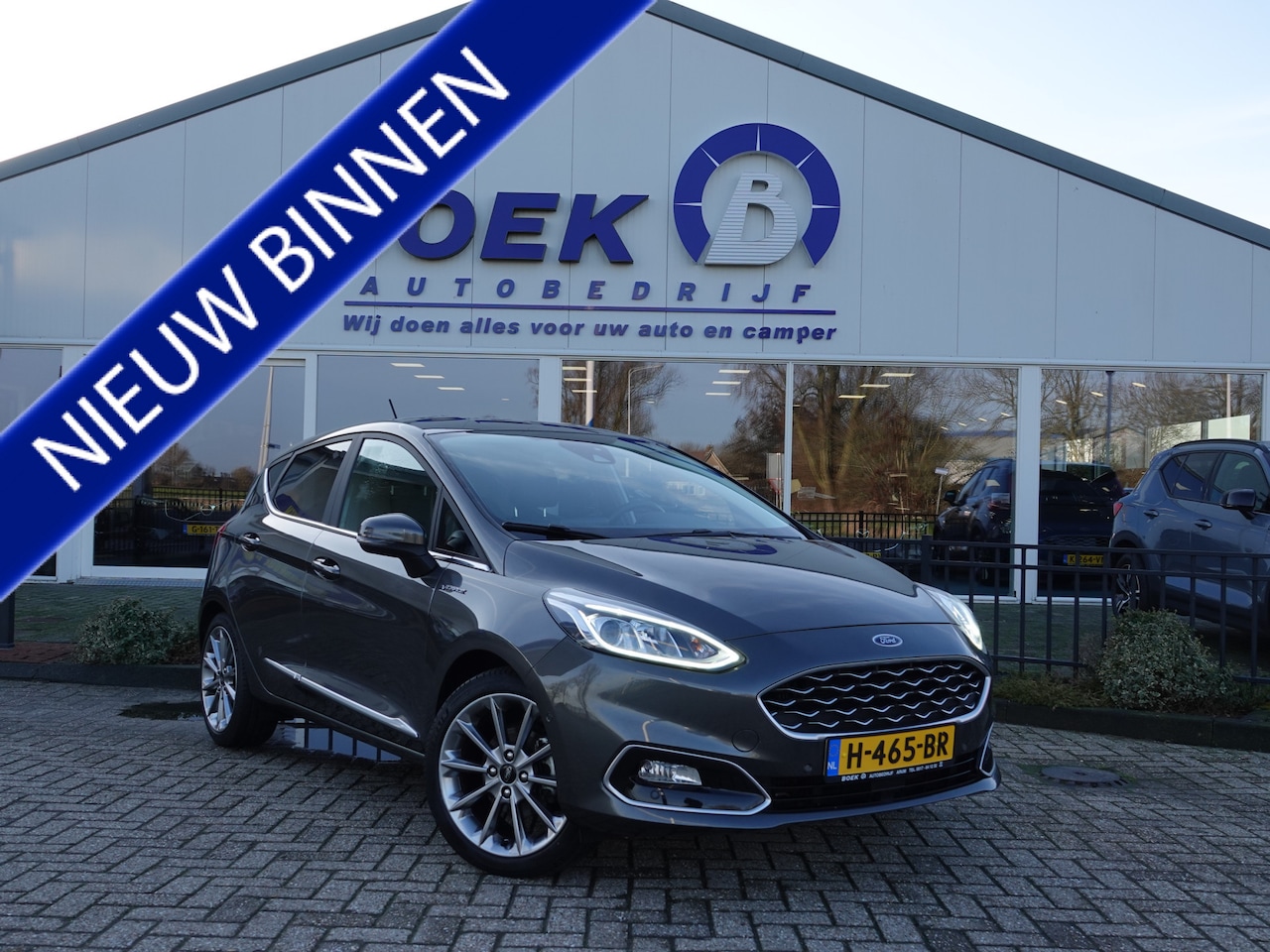 Ford Fiesta - 1.0 EcoBoost 125PK Vignale VOL LEER | WINTERP. | ADAPT. CRUISE | NAVI - AutoWereld.nl