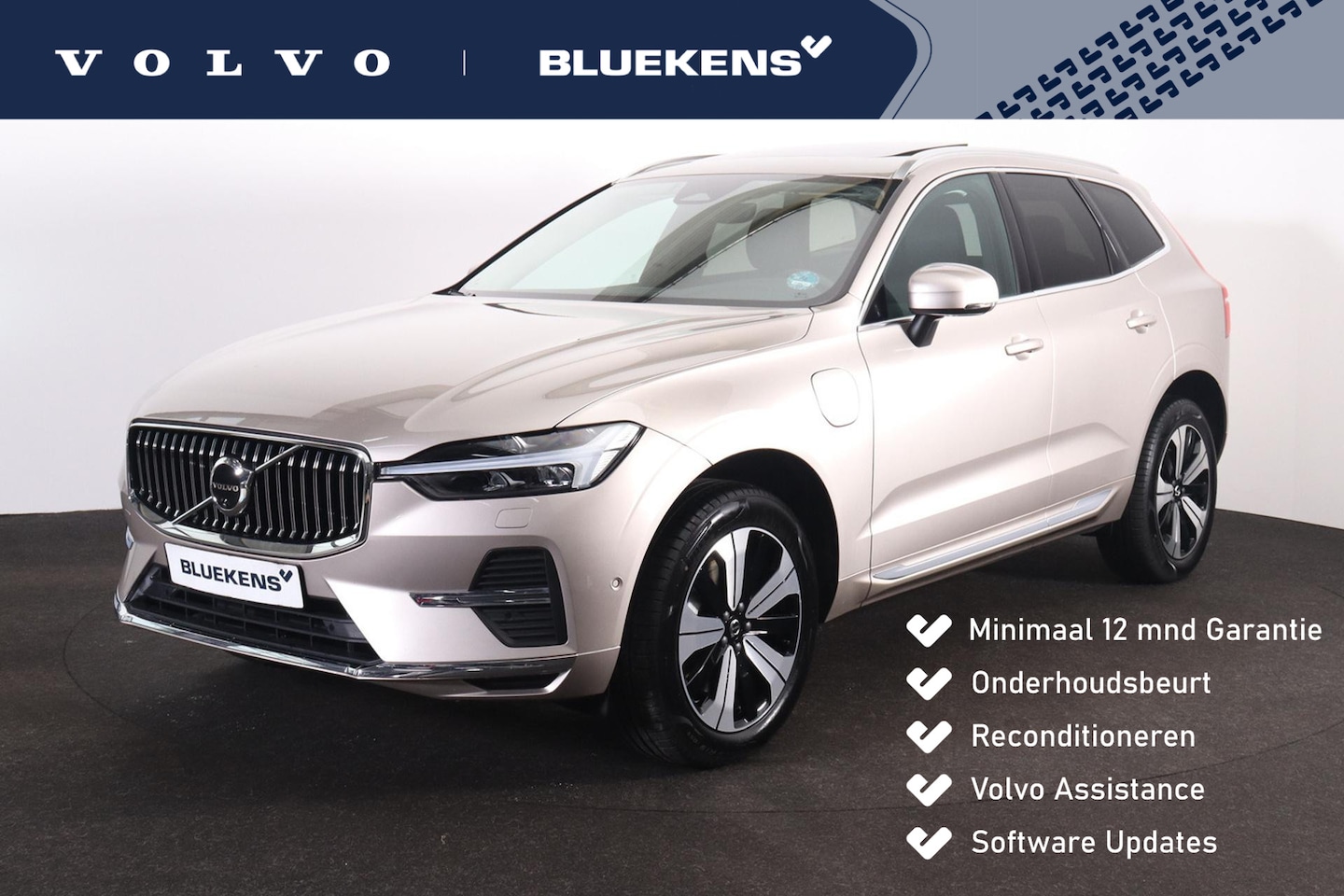 Volvo XC60 - T6 Recharge AWD Plus Bright - Panorama/schuifdak - IntelliSafe Assist & Surround - 360º Ca - AutoWereld.nl