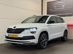 Skoda Karoq - 1.5 TSI ACT Sportline Business ACC, LED, Achteruitrijcam, Trekhaak, Apple Carplay, Sfeerve