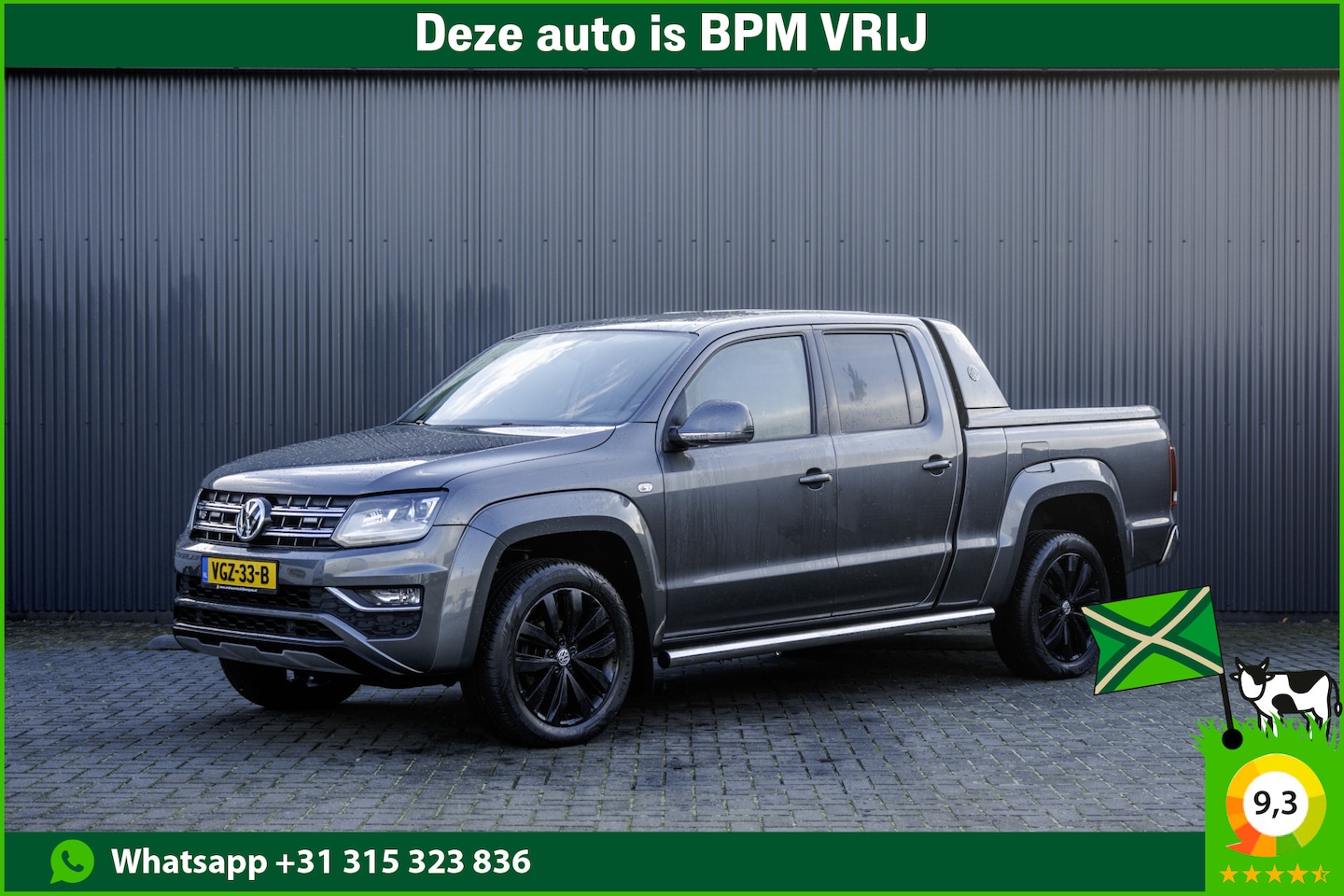 Volkswagen Amarok - 3.0 TDI V6 L2H1 | 4Motion | Aventura | DC | 259 PK | Leder | Automaat | Schakelflippers - AutoWereld.nl