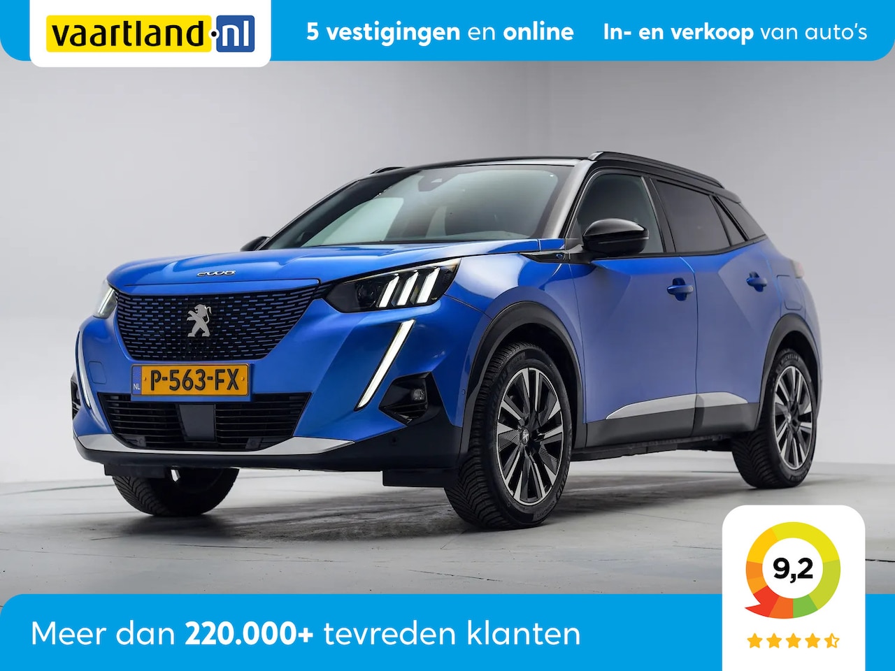 Peugeot e-2008 - EV GT Pack 50Kwh [ Apple carplay Adapt. cruise Navigatie] - AutoWereld.nl