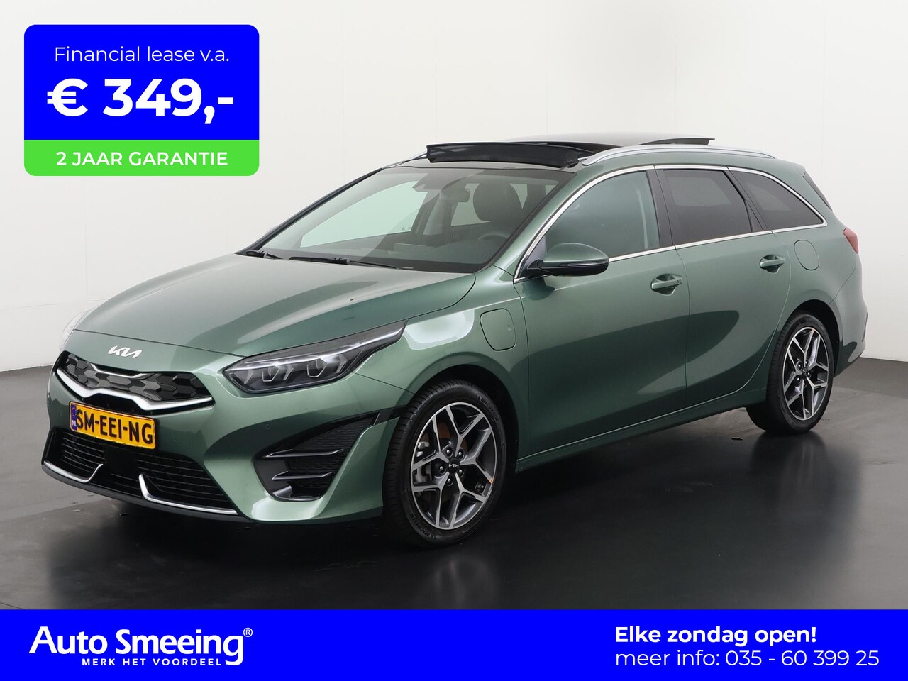 Kia Cee'd Sportswagon - Ceed 1.6 GDI PHEV ExecutiveLine | Panoramadak | Leder | Zondag Open! - AutoWereld.nl