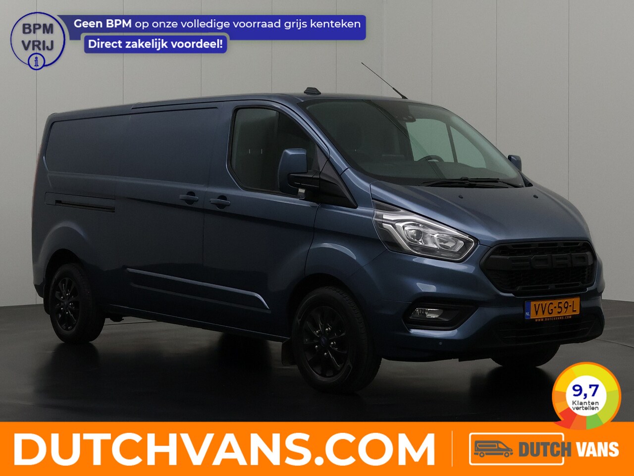 Ford Transit Custom - 130PK Lang Automaat Limited Sport | Navigatie | Camera | Trekhaak | 3-Zits - AutoWereld.nl