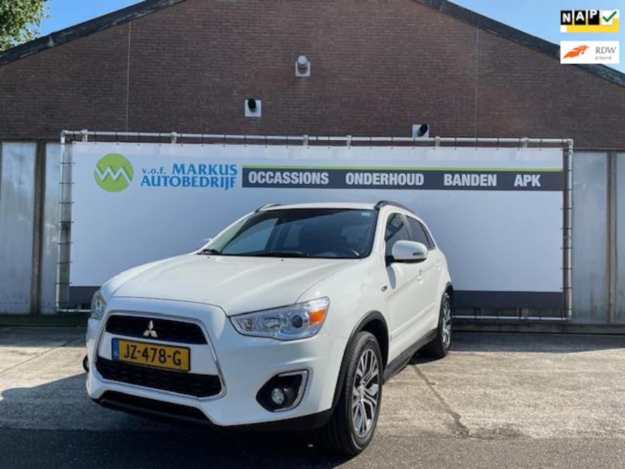 Mitsubishi ASX - 1.6 Cleartec Intense|Bluetooth|Navigatie|DAB radio|Airco|Cruise Control|Parkeercamera - AutoWereld.nl