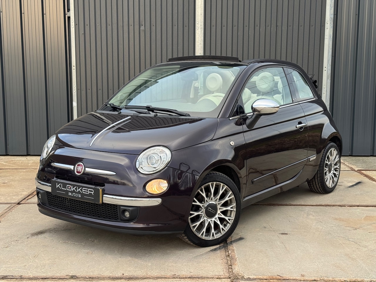 Fiat 500 C - 0.9 TwinAir Lounge Airco|Climate|Leder|Xenon|Cabriolet - AutoWereld.nl