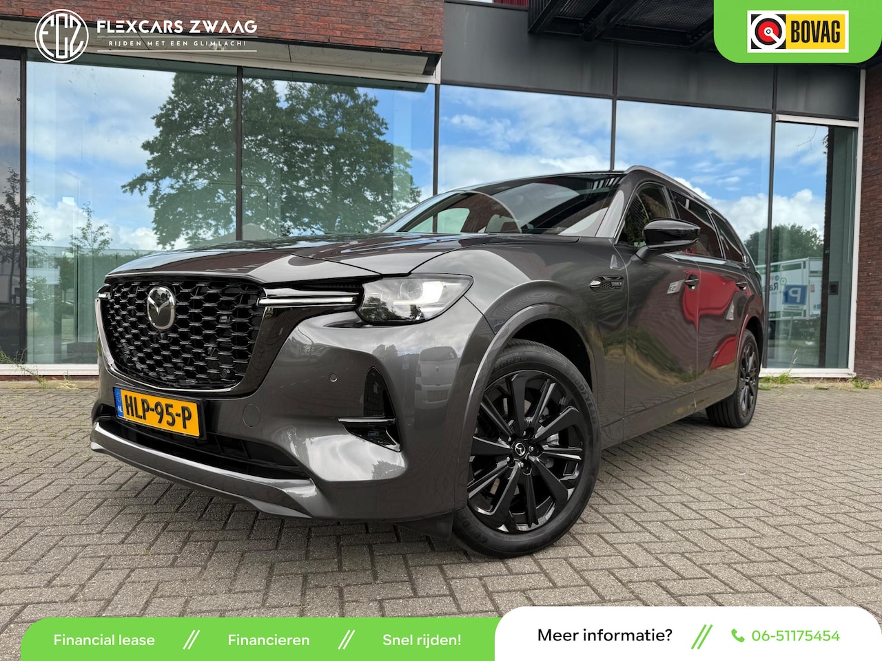 Mazda CX-80 - 2.5 e-SkyActiv PHEV Homura Plus 7p - Pano - Leder - Bose - Automaat - Camera - AutoWereld.nl