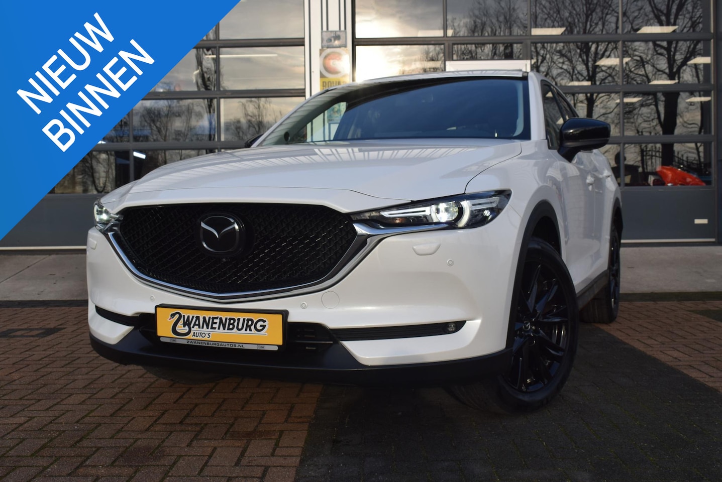 Mazda CX-5 - 2.0 SkyActiv-G 165 Homura Navi Airco Leder 10"scherm Km 99.500!! - AutoWereld.nl
