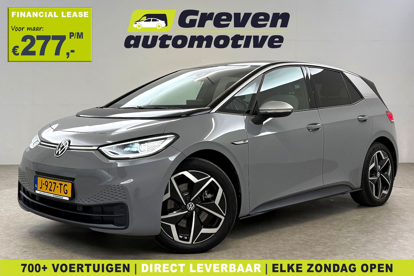 Volkswagen ID.3 - First Plus 58 kWh | SOH 93% | Snelladen | Virtual | Sfeer | Camera | Carplay | Adap. Cruis - AutoWereld.nl