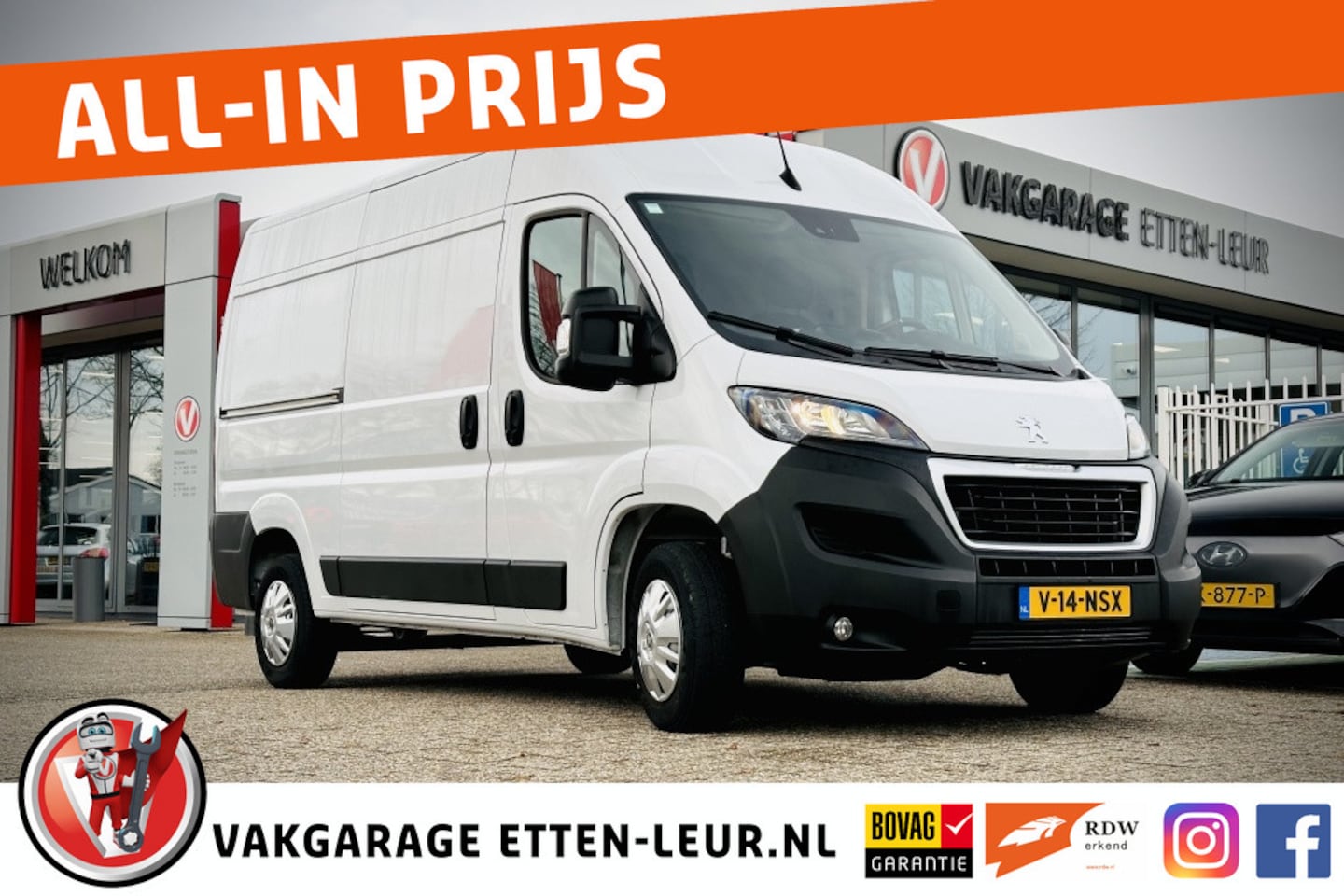 Peugeot Boxer - 335 2.2 HDI L2H2 | CAMERA | 2X SCHUIFDEUR | APPLE + ANDROID - AutoWereld.nl