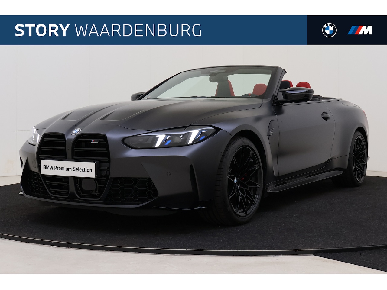 BMW 4-serie Cabrio - M4 xDrive High Executive Competition Automaat / R44 Uitlaat / M Drive Professional / M Car - AutoWereld.nl