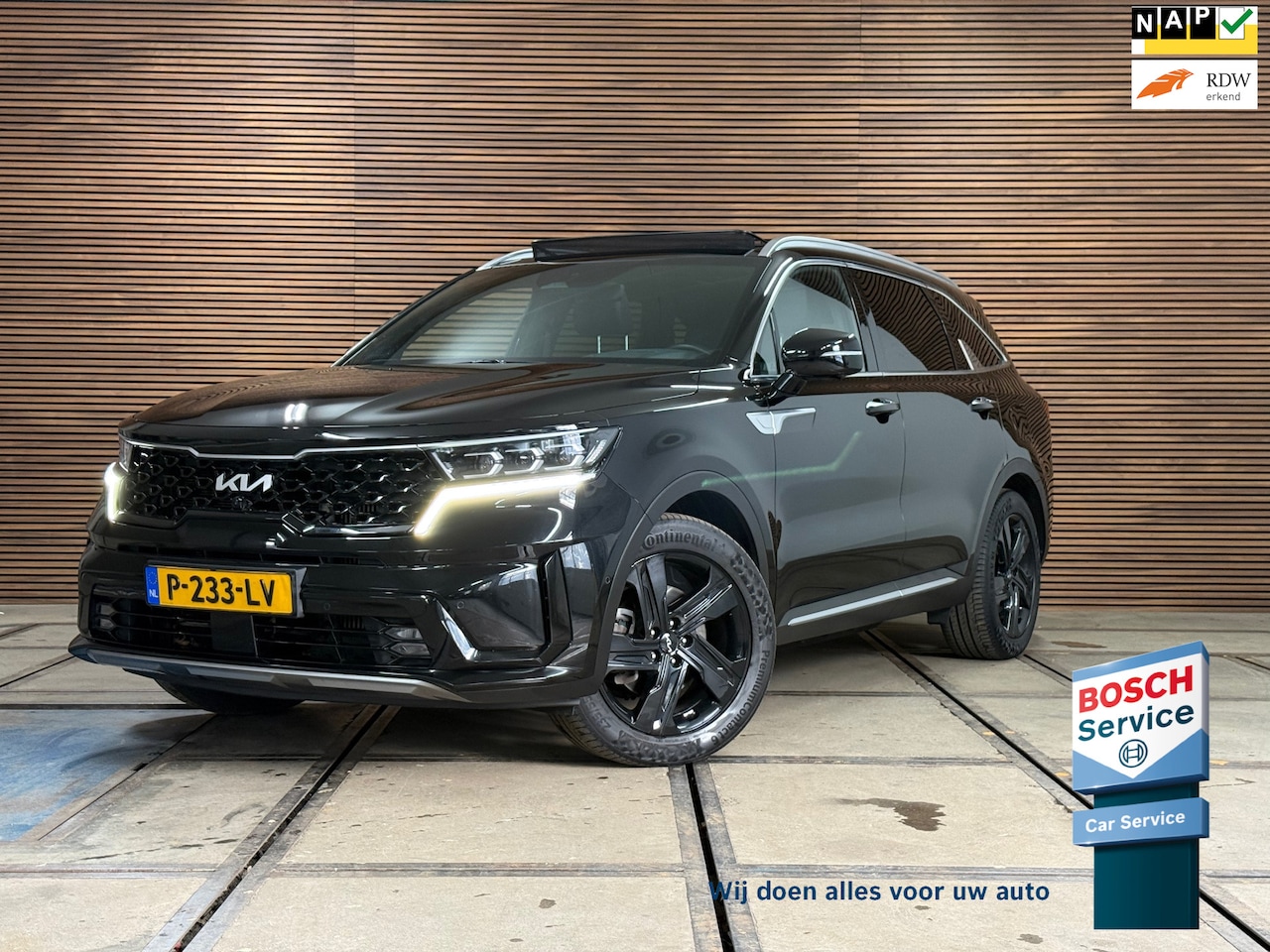 Kia Sorento - 1.6 T-GDI Plug-in Hybrid 4WD ExecutiveLine 7p. | Pano | Camera | Leer | HUD | 360° Camera - AutoWereld.nl