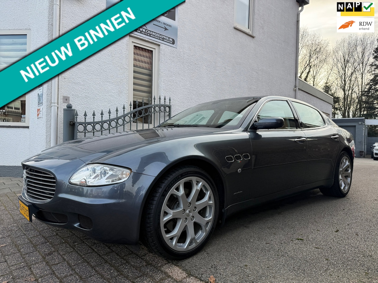 Maserati Quattroporte - 4.2 Duo Select | Ex prins Bernhard | Uitmuntende staat - AutoWereld.nl