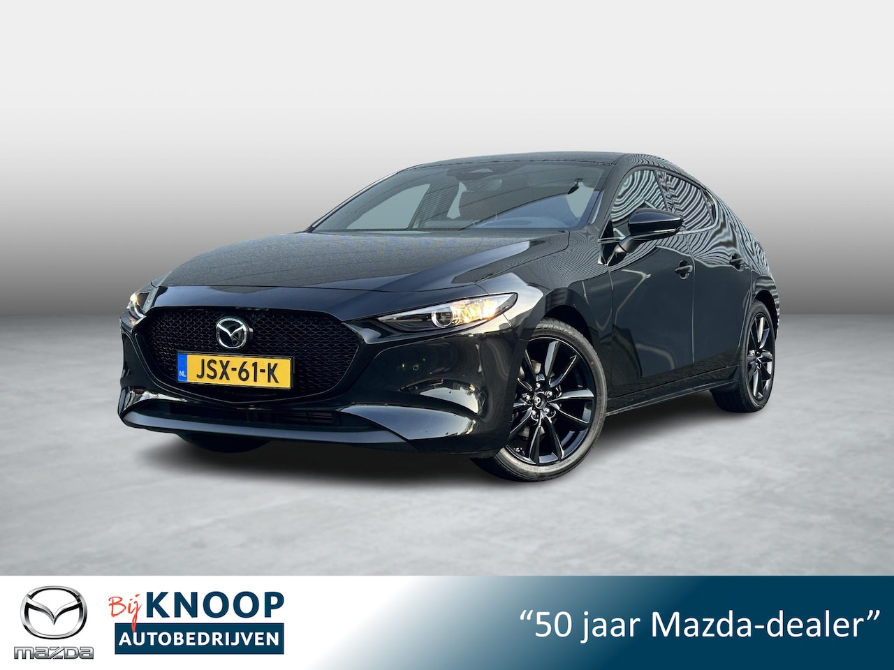 Mazda 3 - 2.0 e-SkyActiv-X M Hybrid 186 Nagisa | Camera | Leder | Garantie 01-2032 | - AutoWereld.nl