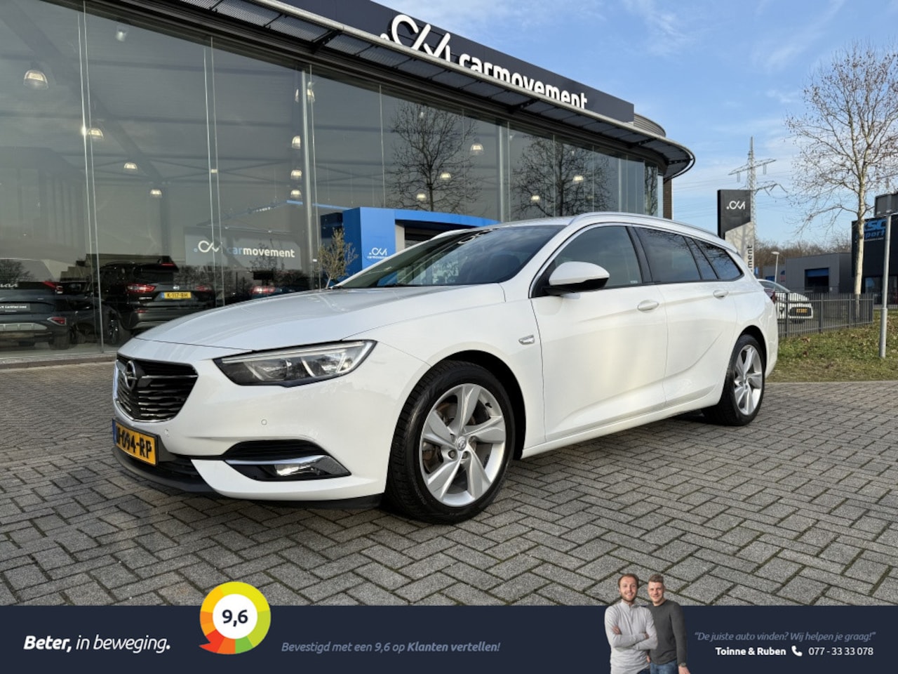 Opel Insignia Sports Tourer - 1.5 Turbo 165PK Innovation Automaat | NAVI | CAMER | Trekhaak - AutoWereld.nl