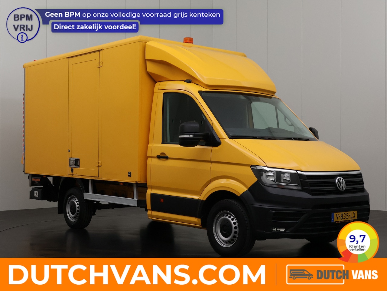 Volkswagen Crafter - 2.0TDI 177PK DSG Automaat Bakwagen| Laadklep | Marge | Camera | Airco | Cruise - AutoWereld.nl