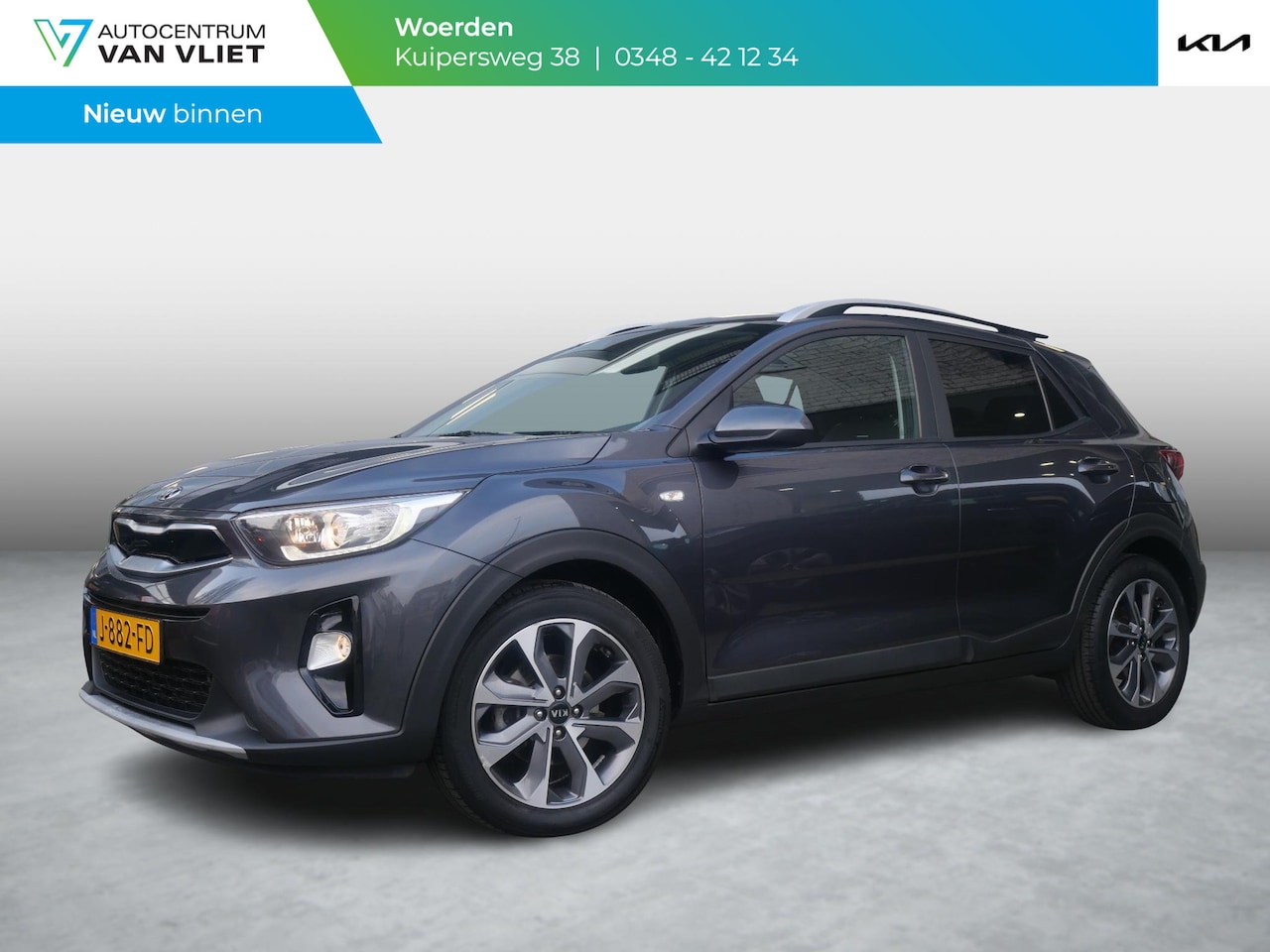 Kia Stonic - 1.0 T-GDi Sports Edition | Navi | Carplay | 17" Velgen | Camera | - AutoWereld.nl