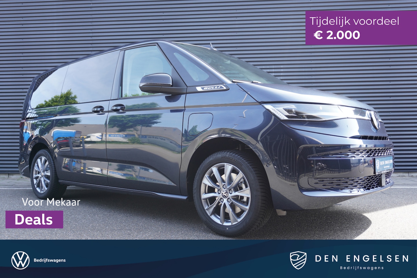 Volkswagen Multivan - 1.5 eHybrid L2 Bulli Edition 4Motion 1.5 eHybrid L2 Bulli Edition 4-Motion, IQ Light koplampen, 7-persoons Vis-a-Vis, Navigatie - AutoWereld.nl