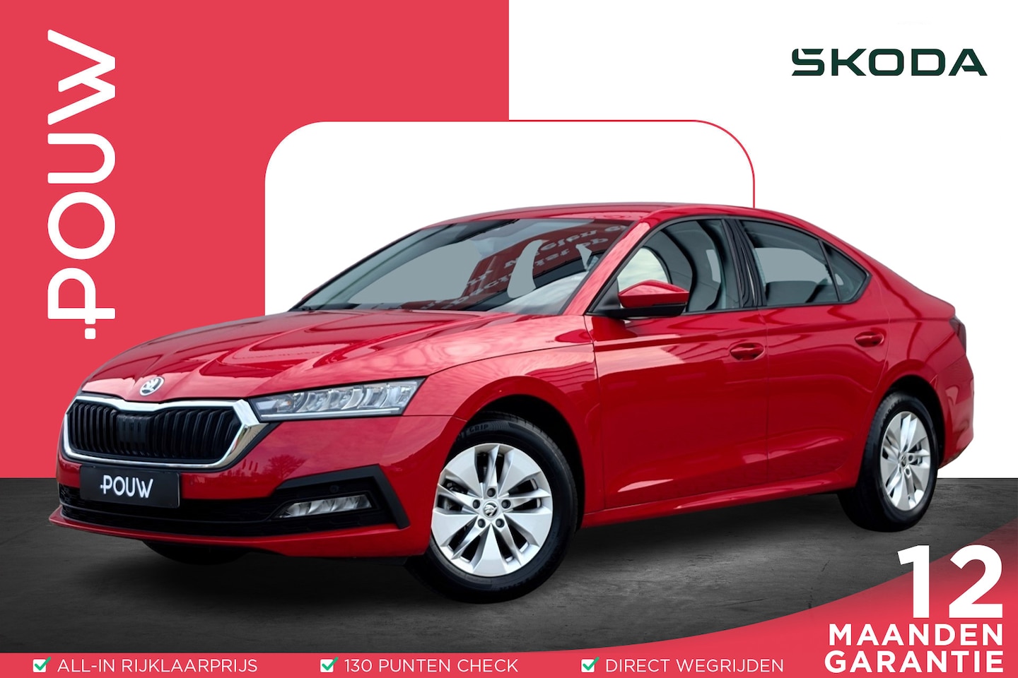 Skoda Octavia - 1.0 TSI 110pk Business Edition | Trekhaak | Navigatie | Camera - AutoWereld.nl