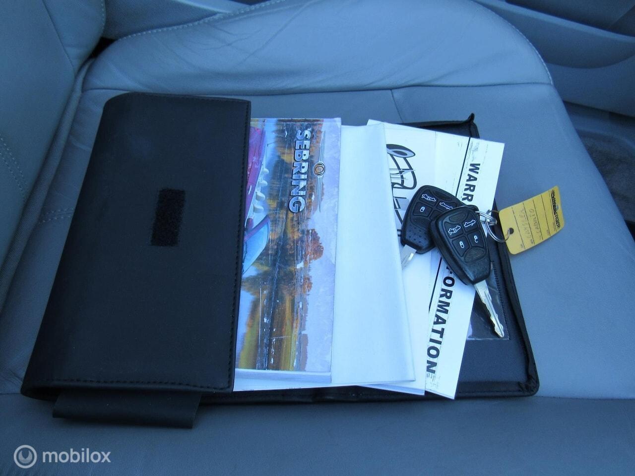 Chrysler Sebring Cabrio - 2.0 CRD Limited //APK//Airco//Cruise