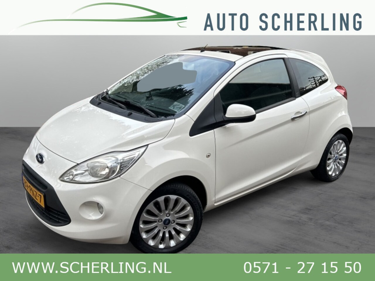 Ford Ka - 1.2 Titanium X Clima, Panoramadak, LMV, NL-auto - AutoWereld.nl