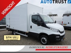 Iveco Daily - 35C14 2.3 140PK, Airco, Dubbel lucht, Laadbak: L*B*H = 424*211*220 / Lading vastzetrail op