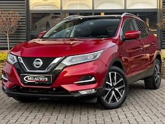 Nissan Qashqai - 1.3 DIG-T Tekna | Trekhaak | Panoramadak | Adaptive Cruise Control | 360 Camera | Stoelver