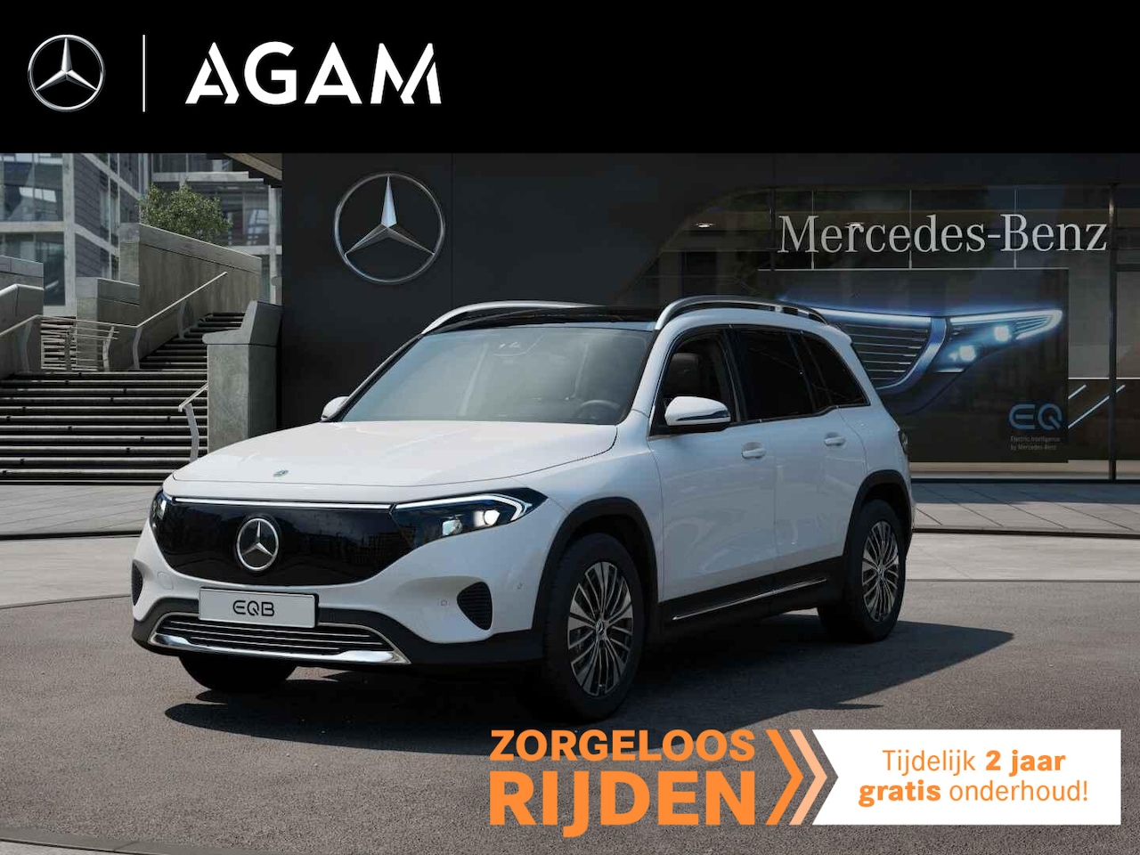 Mercedes-Benz EQB - 250+ Business Solution Luxury 71 kWh 250+ Business Solution Luxury 71 kWh - AutoWereld.nl