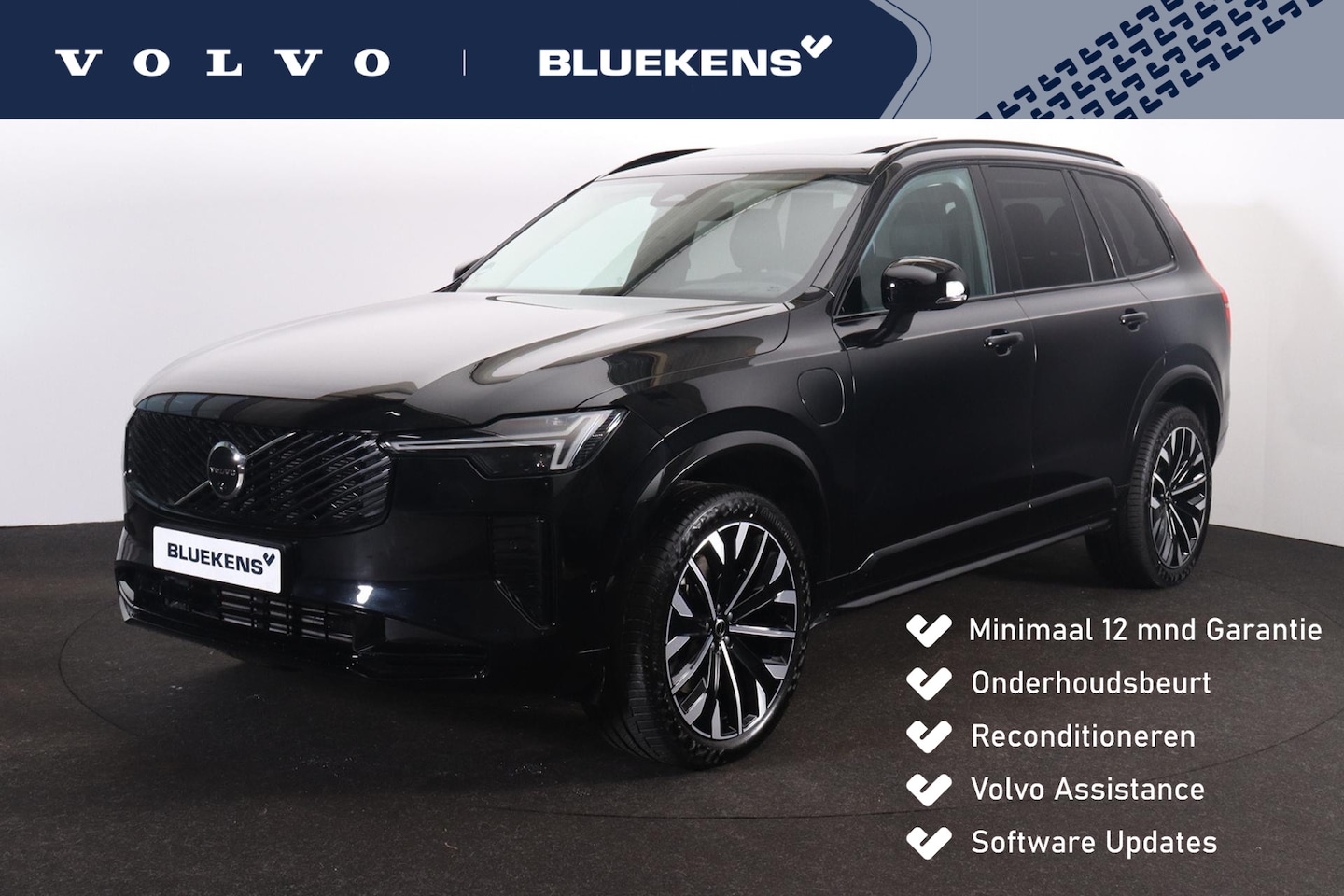 Volvo XC90 - T8 Recharge AWD Plus Dark - Panorama/schuifdak - IntelliSafe Assist & Surround - 360º Came - AutoWereld.nl