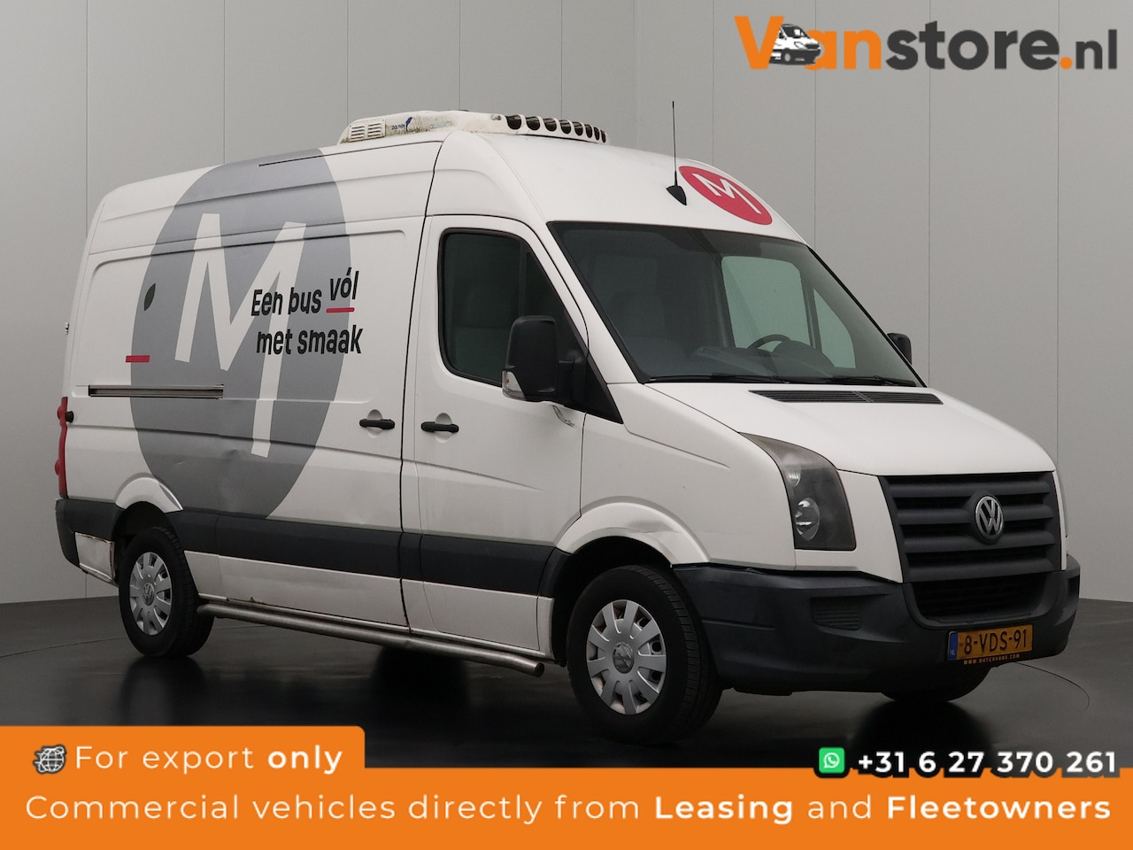 Volkswagen Crafter - 2.5TDI L2H2 Koelauto | 3-Zits | Trekhaak - AutoWereld.nl