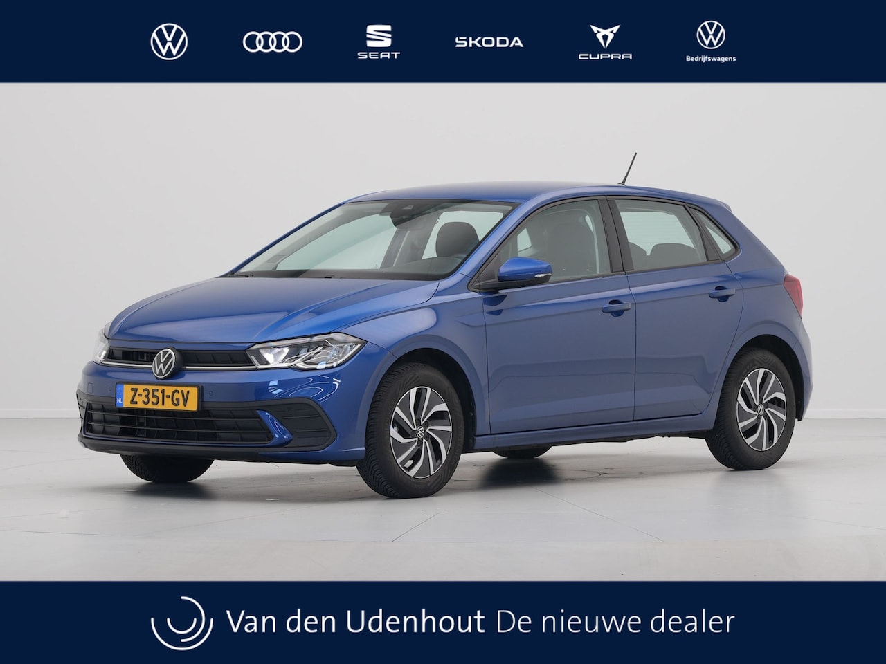 Volkswagen Polo - 1.0 TSI 95pk DSG Life Navi via App Pdc Airco Lm Velgen 180 - AutoWereld.nl