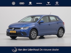 Volkswagen Polo - 1.0 TSI 95pk DSG Life Navi via App Pdc Airco Lm Velgen 180