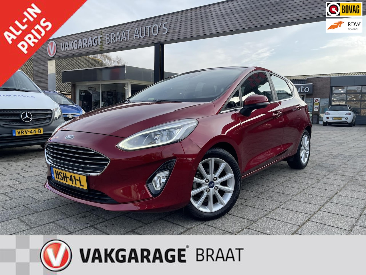 Ford Fiesta - 1.0 EcoBoost l WINTER PACK l PANO l CARPLAY l RIJKLAAR! - AutoWereld.nl