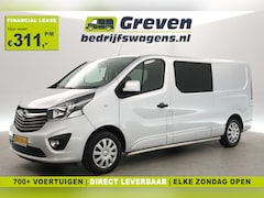 Opel Vivaro - 1.6 CDTI L2H1 | Euro6 | Dubbele Cabine | Airco | Cruise | Trekh. | Navi | Sidebars | Parke
