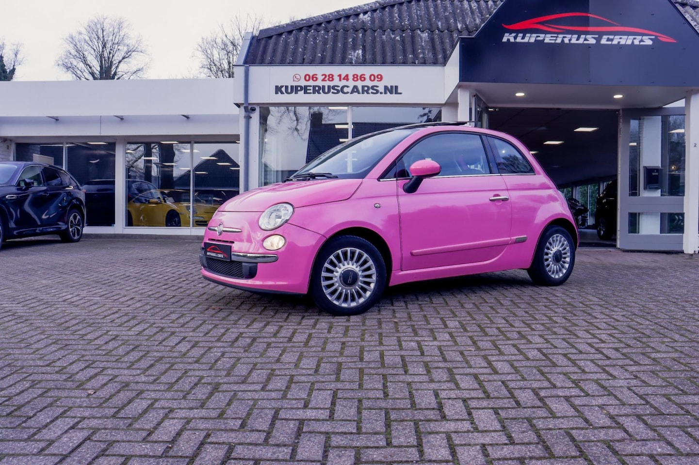Fiat 500 - 1.2 Rosa 1van 600/NAP/Pano/Clima/MP3/15"/nwe koppeling - AutoWereld.nl
