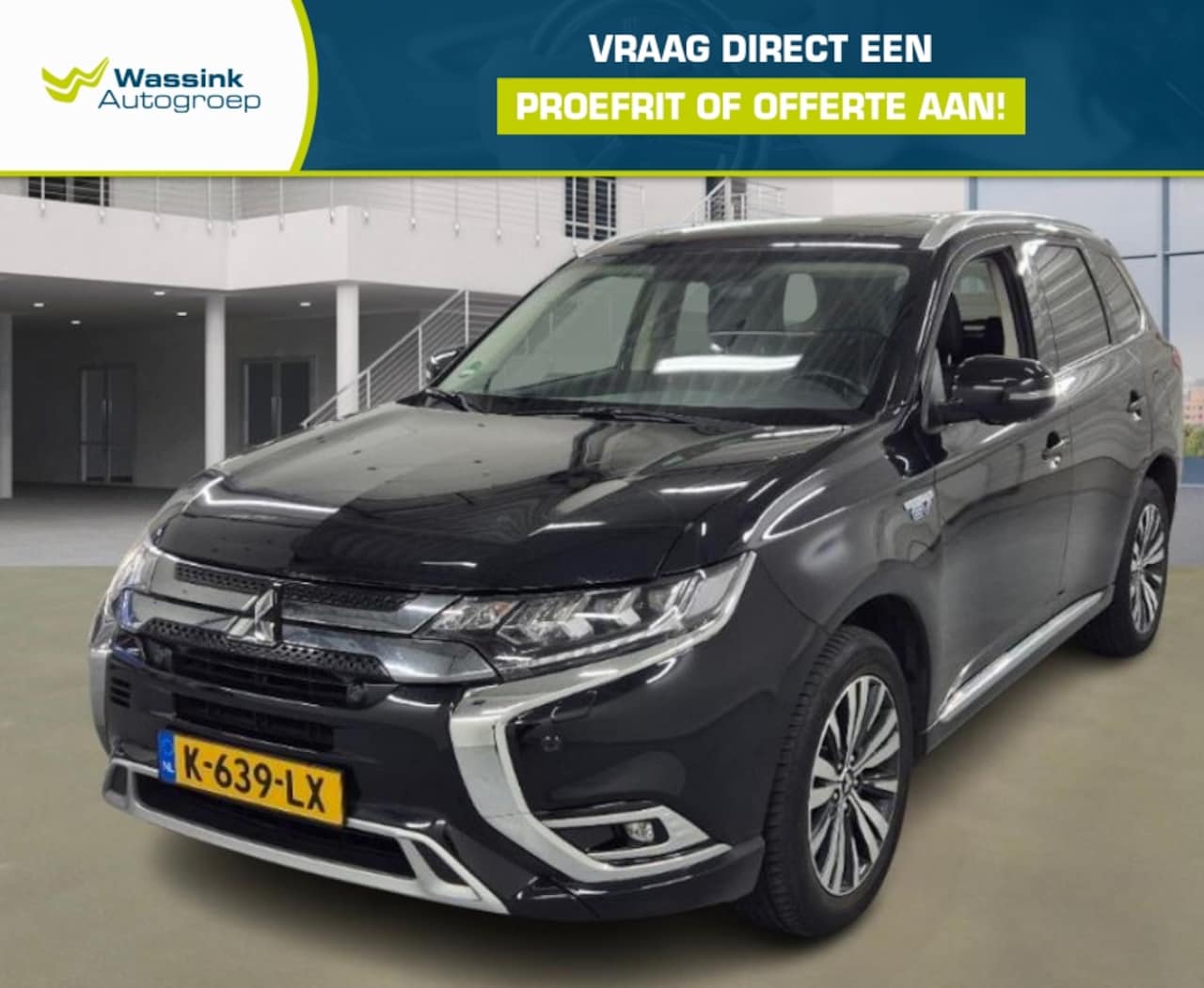 Mitsubishi Outlander - 2.4 PHEV 240pk 4WD Aut Intense+ I Open Dak I LED verlichting I Navigatie I Electrische ach - AutoWereld.nl