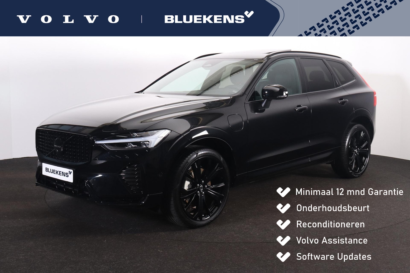 Volvo XC60 - T6 Recharge AWD Plus Black Edition - Panorama/schuifdak - IntelliSafe Assist & Surround - - AutoWereld.nl
