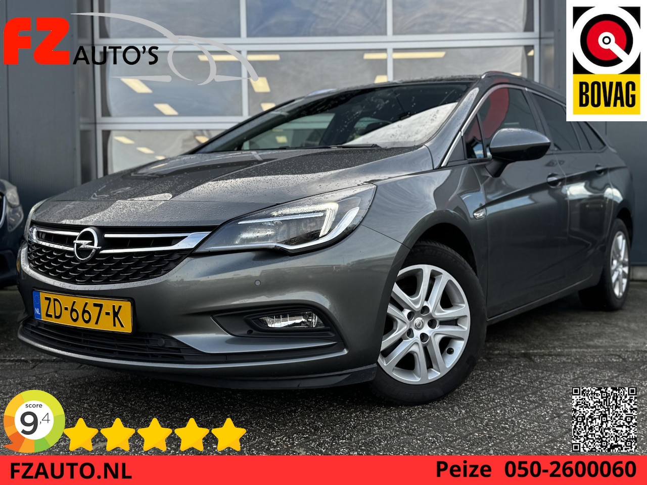 Opel Astra Sports Tourer - 1.0 Online Edition - Navigatie - Climate Control - Apple Carplay/Android Auto - AutoWereld.nl